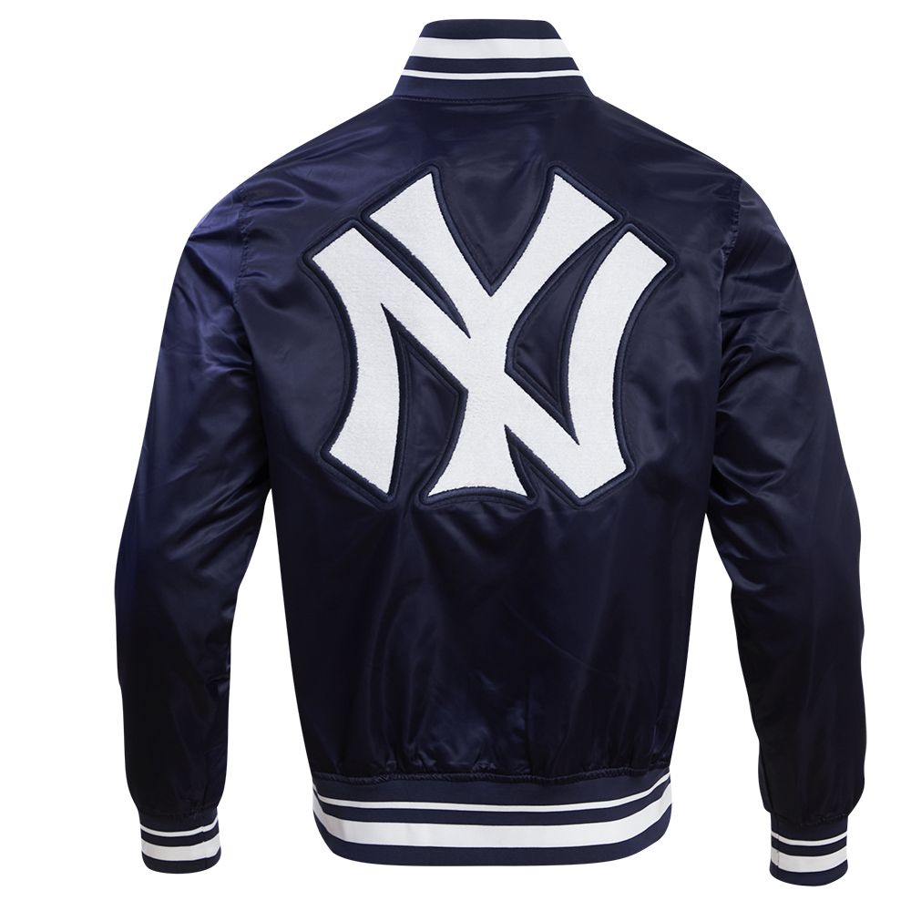 New york yankees retro classic rib satin jacket