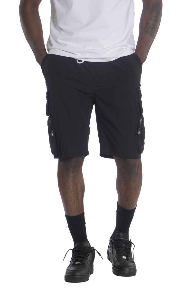 Makobi Men's Nylon Cargo Shorts
