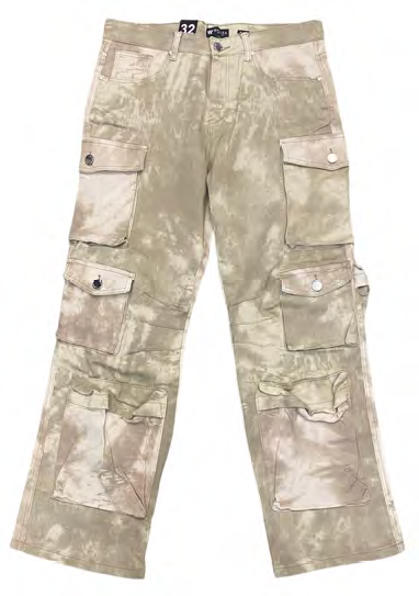 BAGGY FIT TIE DYE CAMO