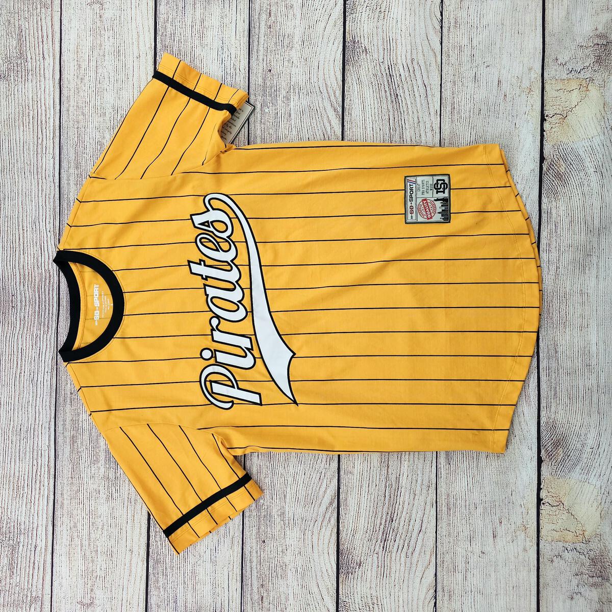 Pirates pinstripe jersey tee