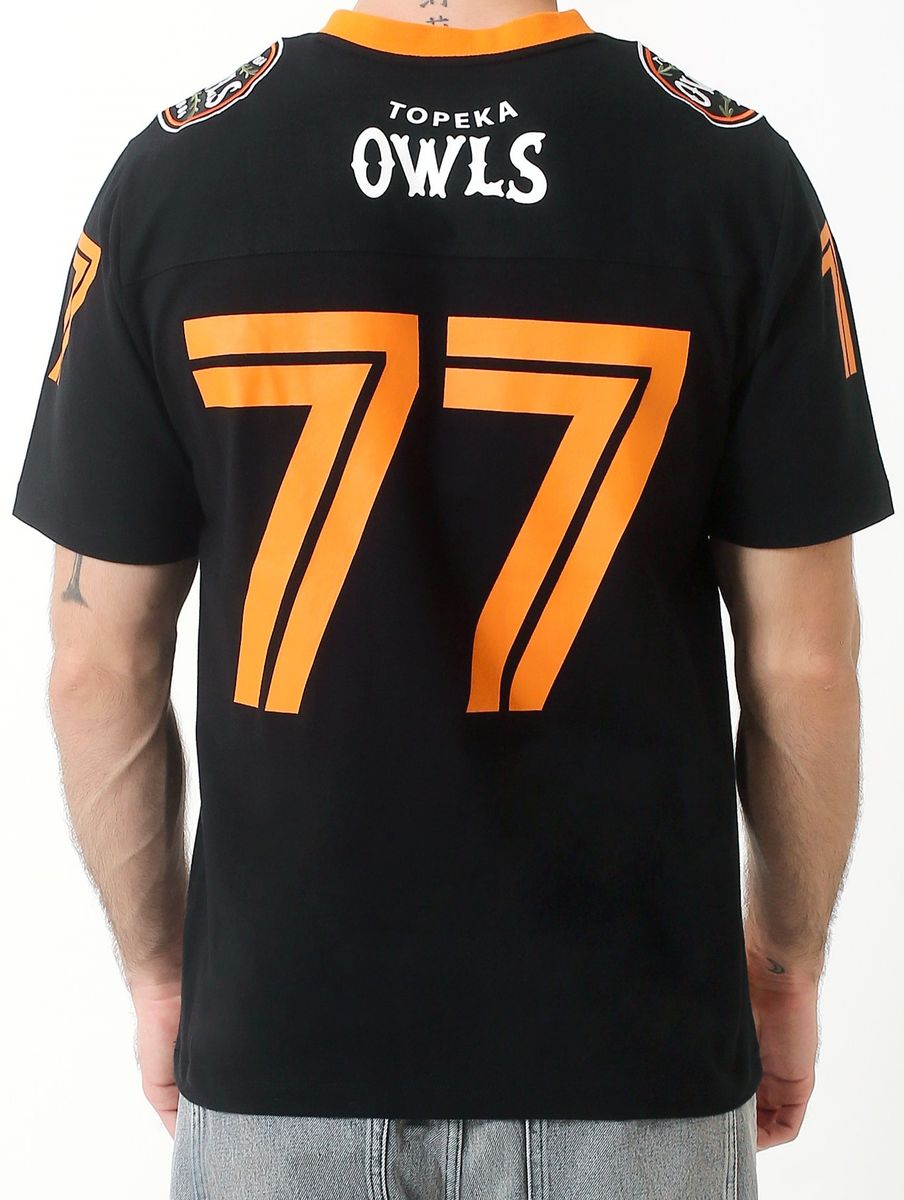 Owls short football jersey short sleeve