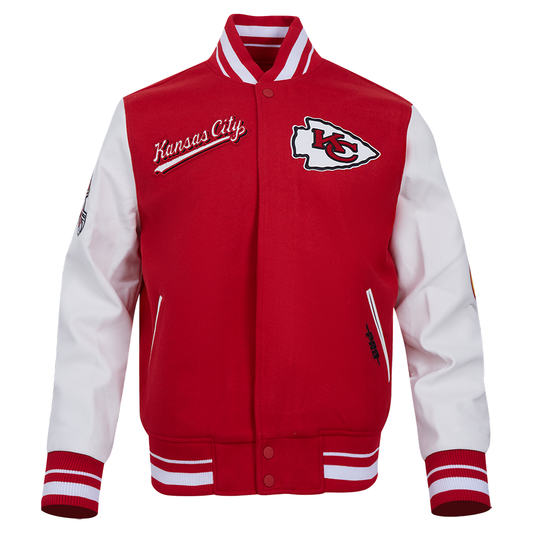 Kansas City Chiefs Script Tail Rib Wool Varsity