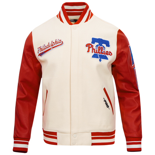 Philadelphia Phillies Script Tail Rib Wool Varsity