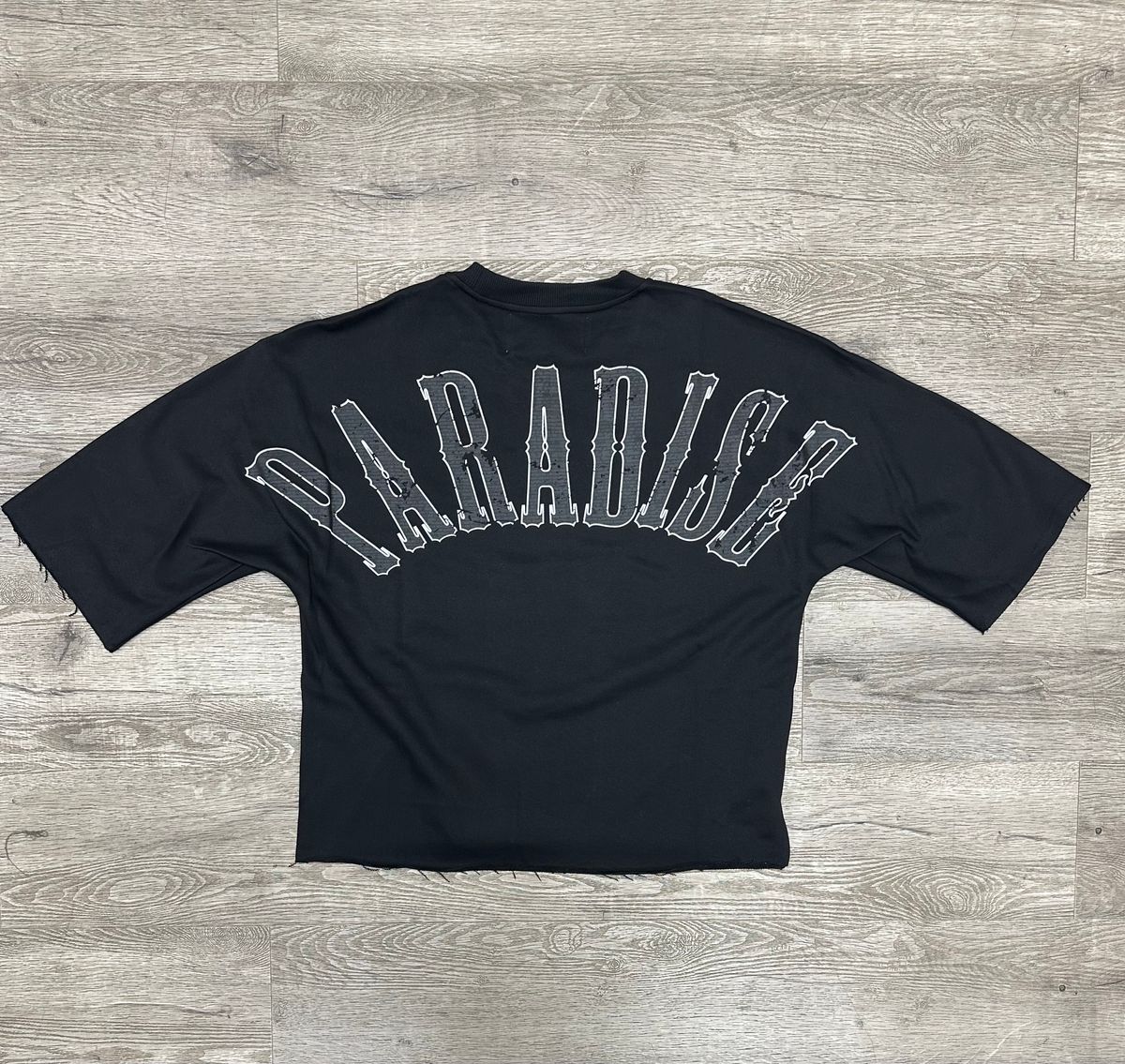 Paradaise" F-Terry Croped Tee