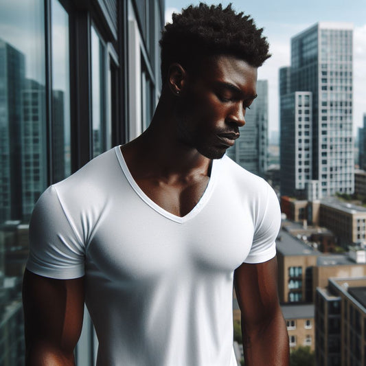 Skyland plain v neck tees