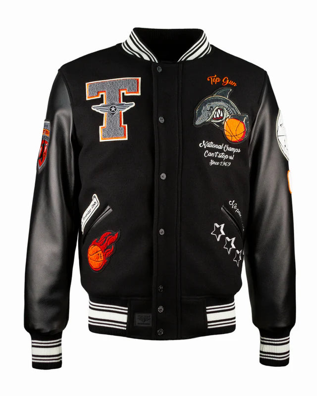 TOP GUN "SHARK" VARSITY JACKET